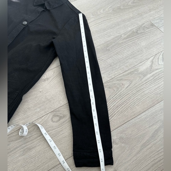 Brandy Melville - Black Cotton Button Up - Picture 9 of 9